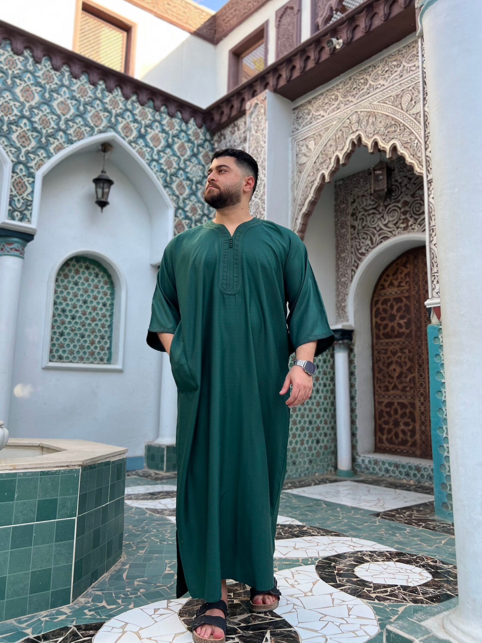كندوره مغربيه مستورده ( زيتى )