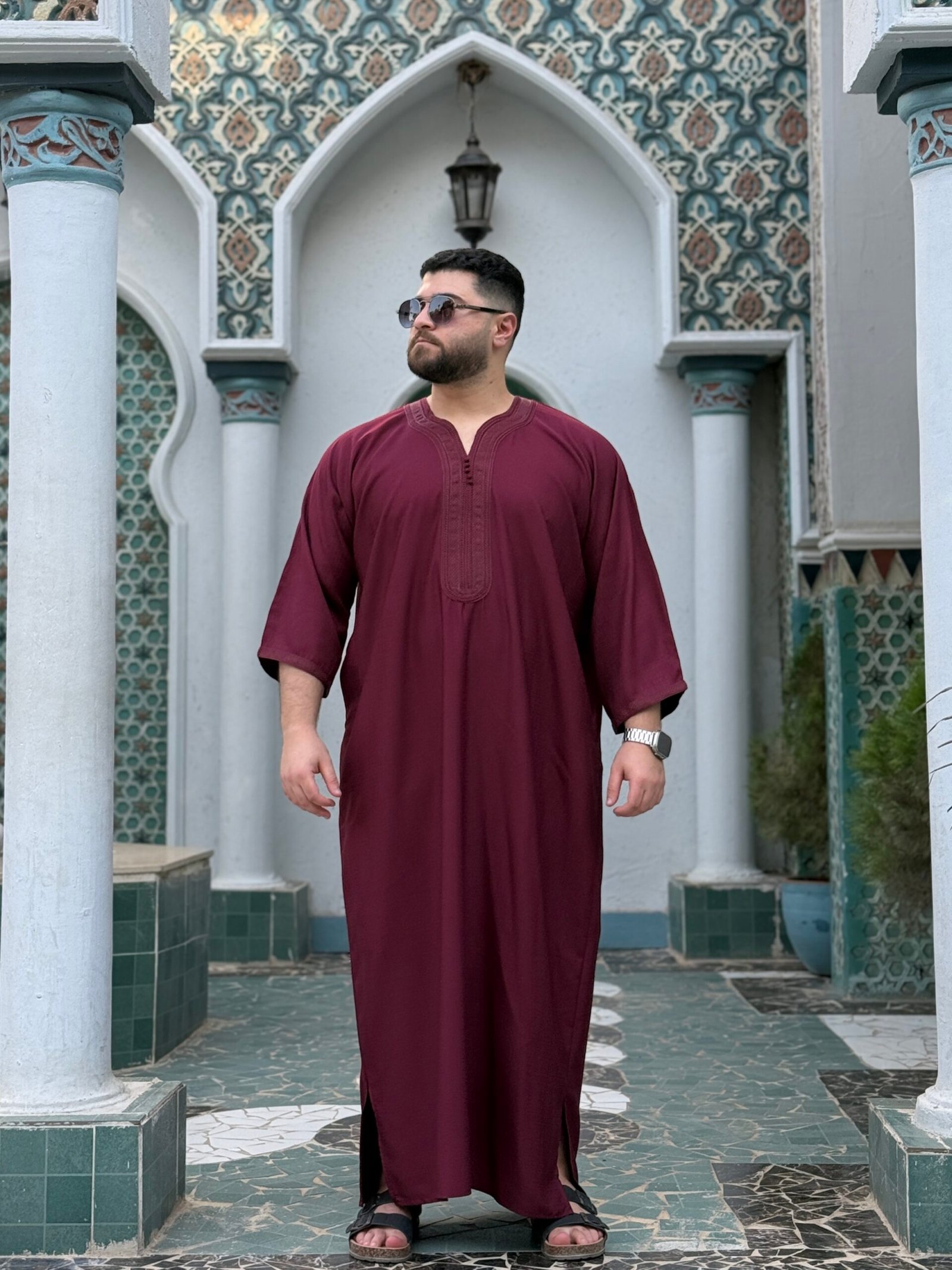 كندوره مغربيه مستورده ( نبيتى )
